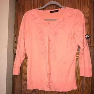 The Limited - Coral Cardigan Size Large
